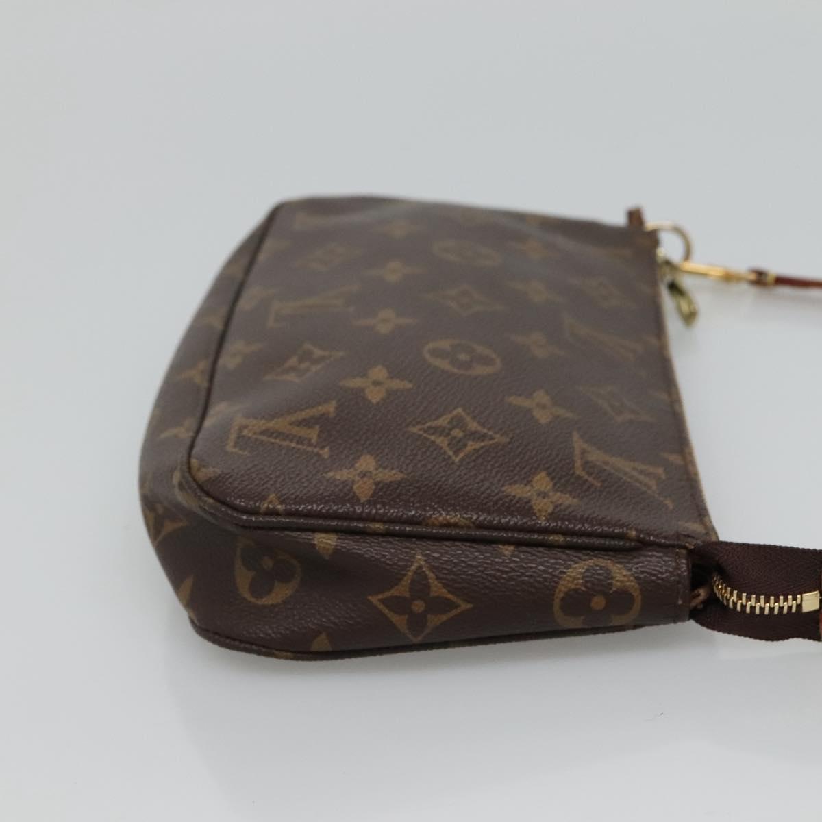 LOUIS VUITTON Monogram Pochette Accessoires Pouch M51980 LV 115455