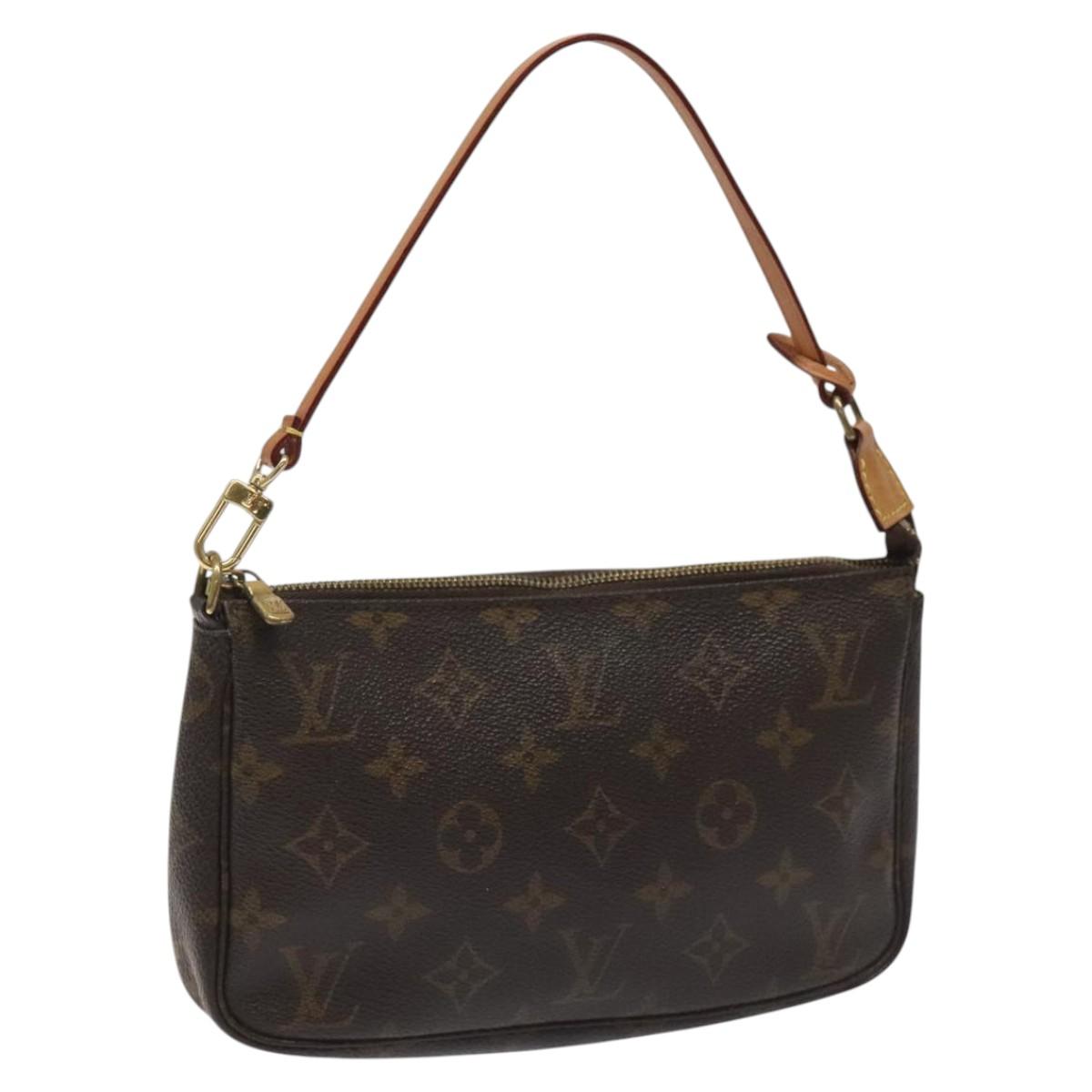 LOUIS VUITTON Monogram Pochette Accessoires Pouch M51980 LV 115590