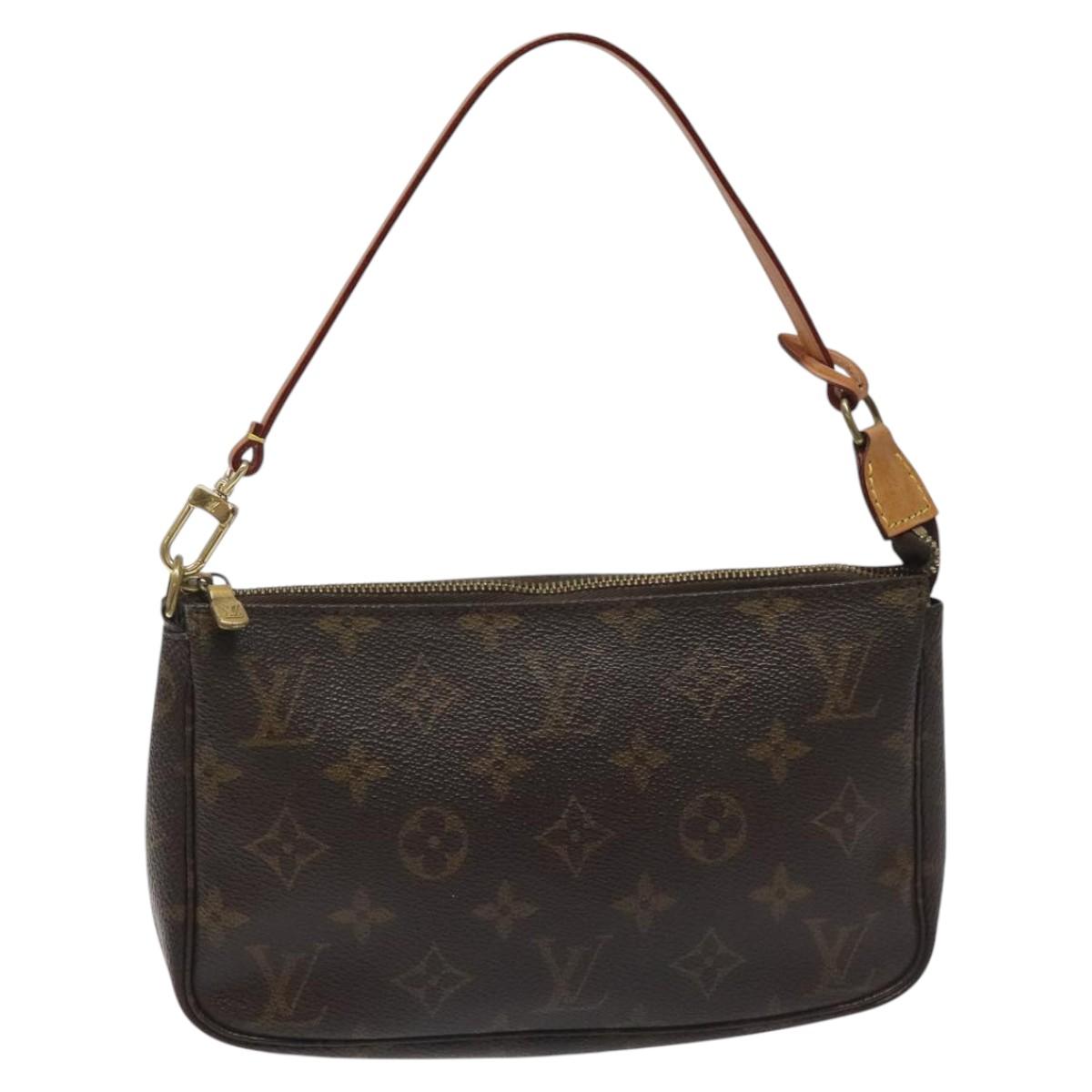 LOUIS VUITTON Monogram Pochette Accessoires Pouch M51980 LV 115590