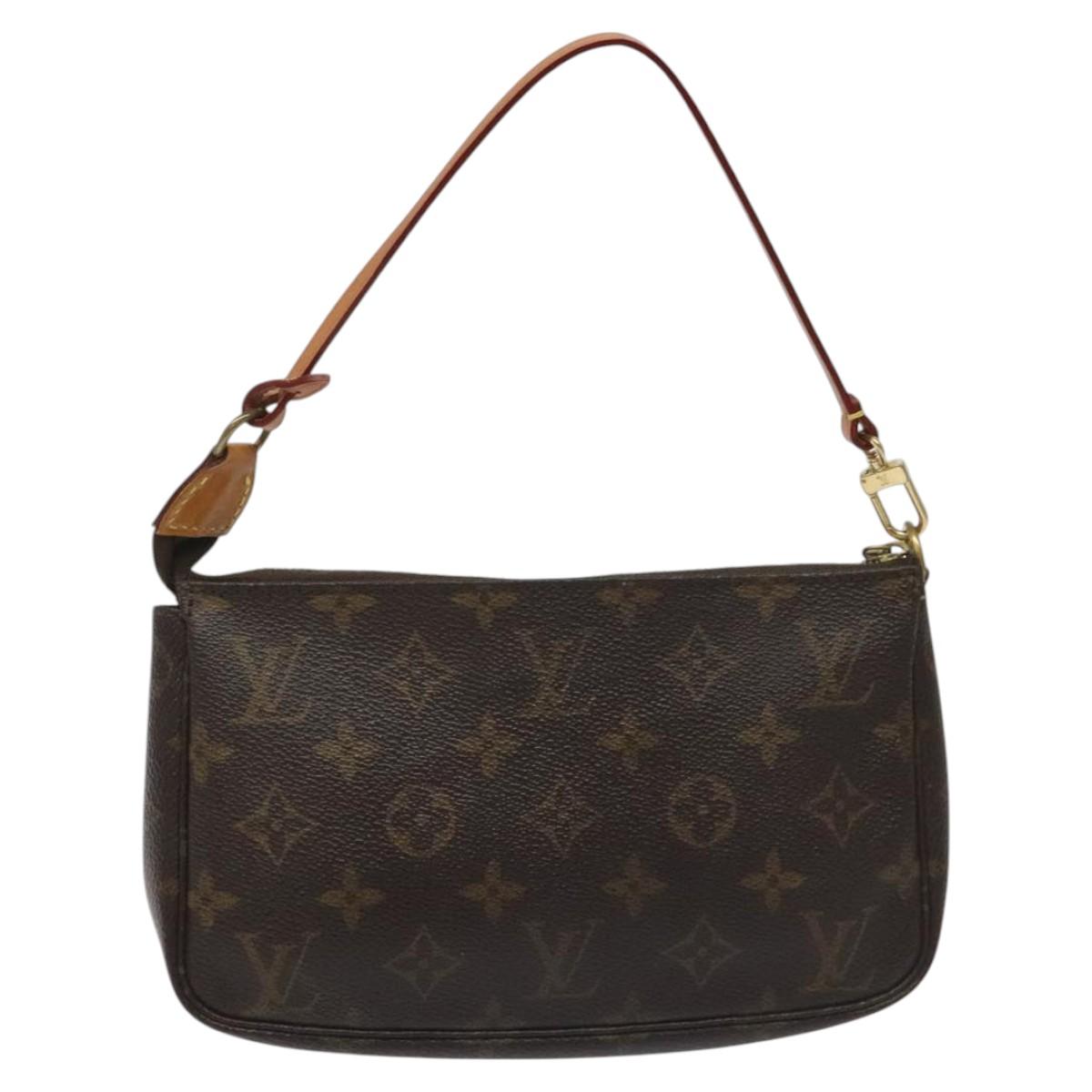 LOUIS VUITTON Monogram Pochette Accessoires Pouch M51980 LV 115590