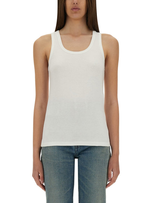 Saint Laurent Women Tank Top "Cassandras"