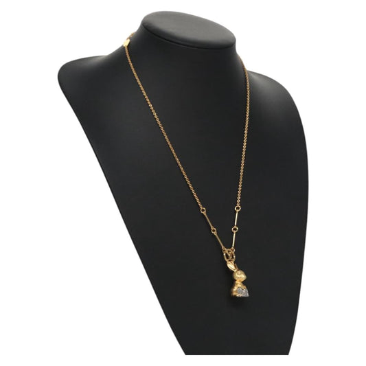 LOUIS VUITTON Collier LV Necklace metal Gold M00928 LV 115662