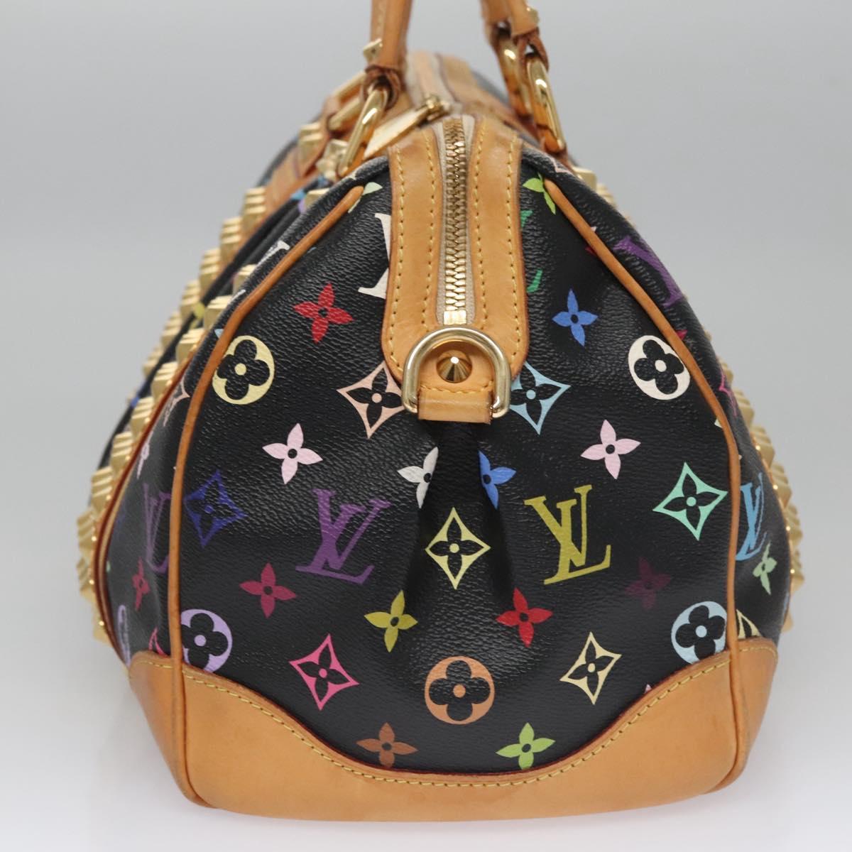 LOUIS VUITTON Monogram Multicolor Courtney MM Bag 2way Black M45642 115719