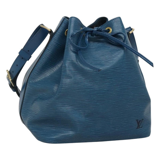 LOUIS VUITTON Epi Petit Noe Shoulder Bag Blue M44105 LV 115791