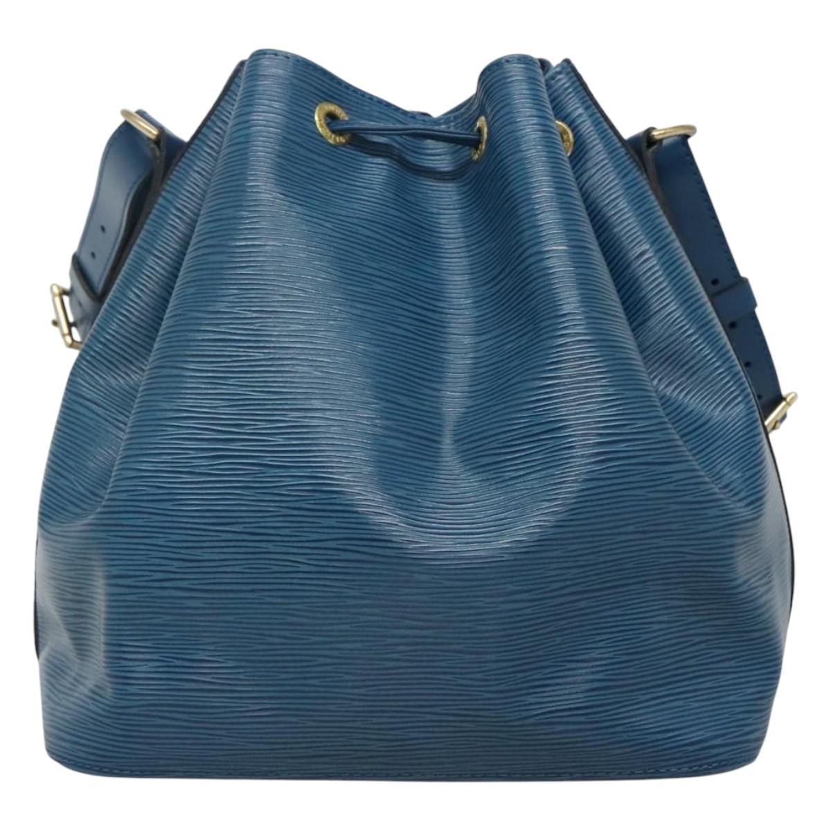 LOUIS VUITTON Epi Petit Noe Shoulder Bag Blue M44105 LV 115791