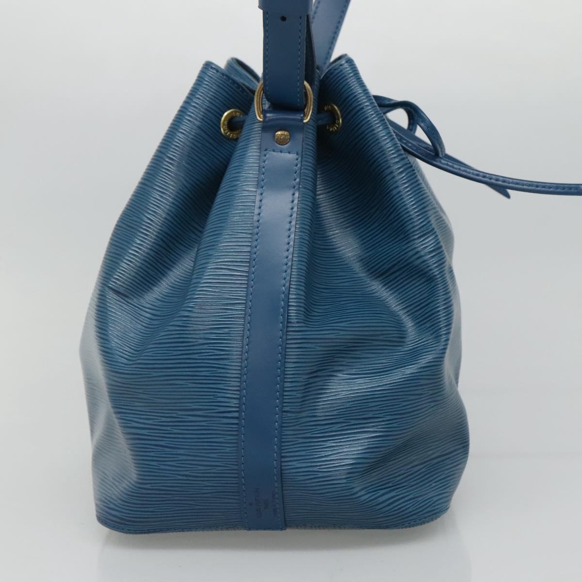 LOUIS VUITTON Epi Petit Noe Shoulder Bag Blue M44105 LV 115791