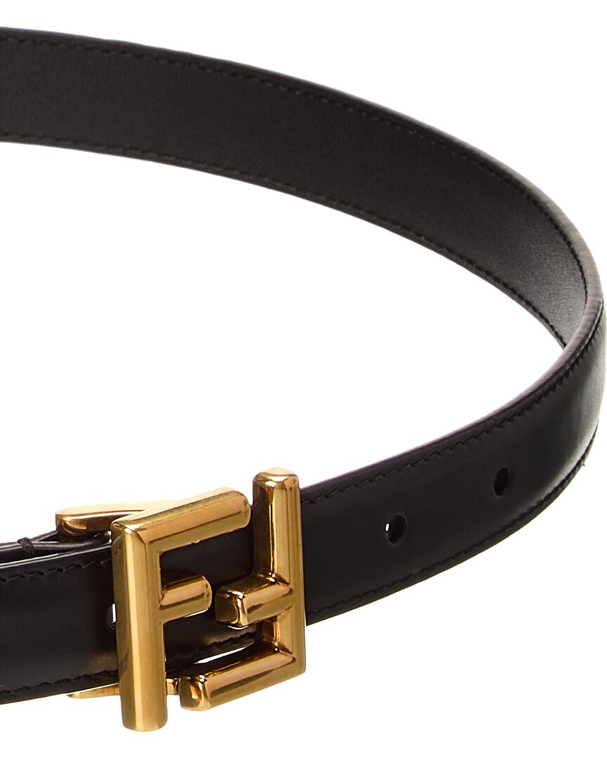 Fendi Ff Buckle Leather Belt