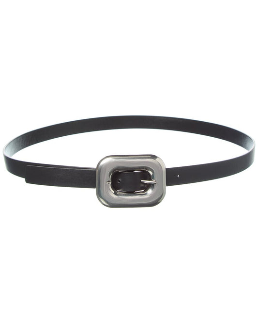 Bottega Veneta Leather Belt Black
