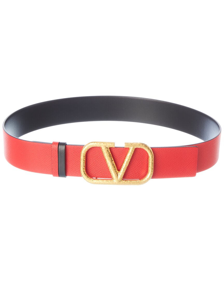 Valentino Vlogo 40Mm Reversible Leather Belt