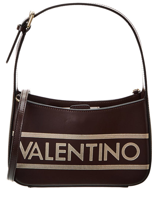 Valentino By Mario Valentino Kai Lavoro Leather Crossbody ONE SIZE Brown Multi