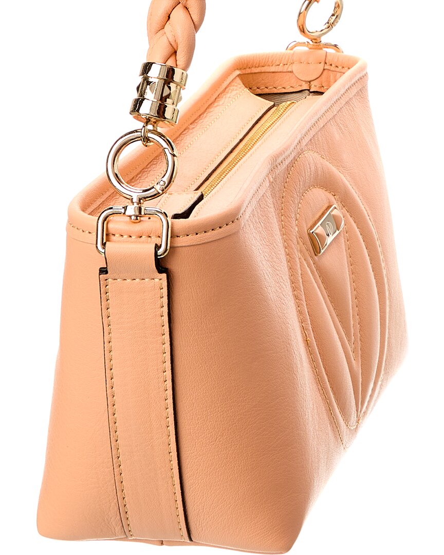 Valentino By Mario Valentino Grace Signature Leather Shoulder Bag