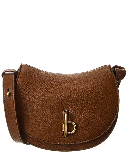Burberry Rocking Mini Leather Shoulder Bag ONE SIZE Brown Multi