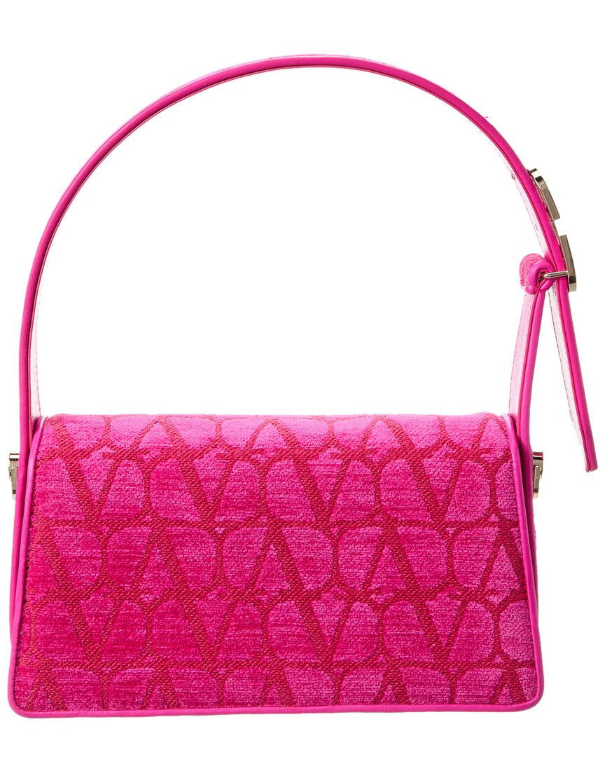 Valentino Toile Iconographe Le Grand Deuxieme Petite Leather Shoulder Bag