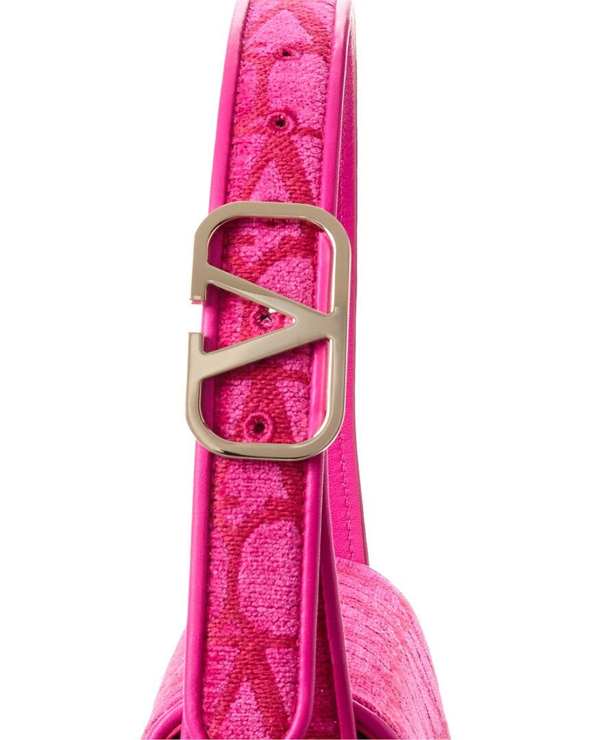 Valentino Toile Iconographe Le Grand Deuxieme Petite Leather Shoulder Bag