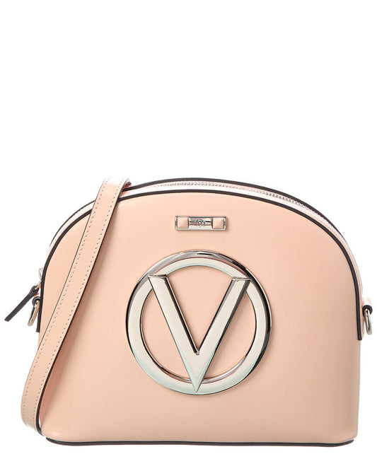 Valentino By Mario Valentino Diana Forever Leather Crossbody ONE SIZE Pink
