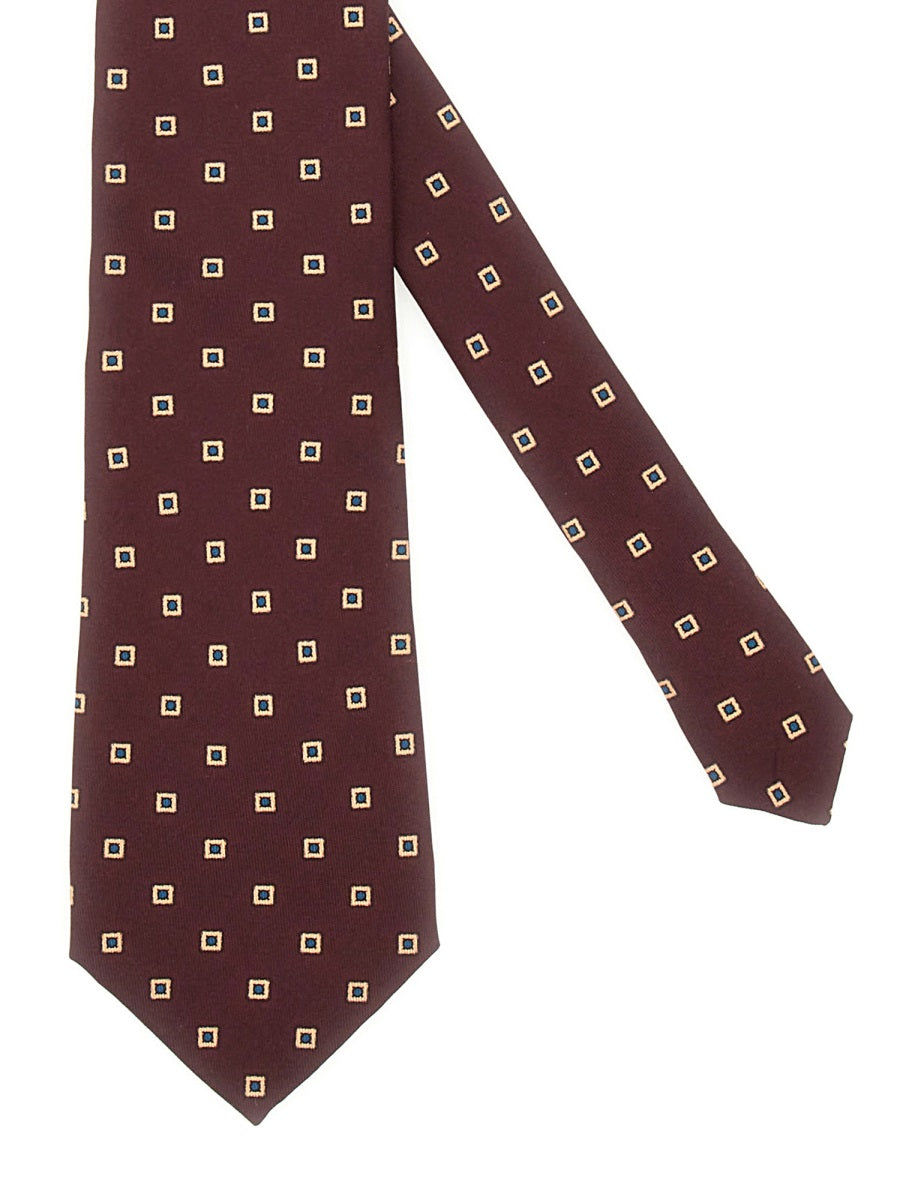 Saint Laurent Men Silk Twill Tie