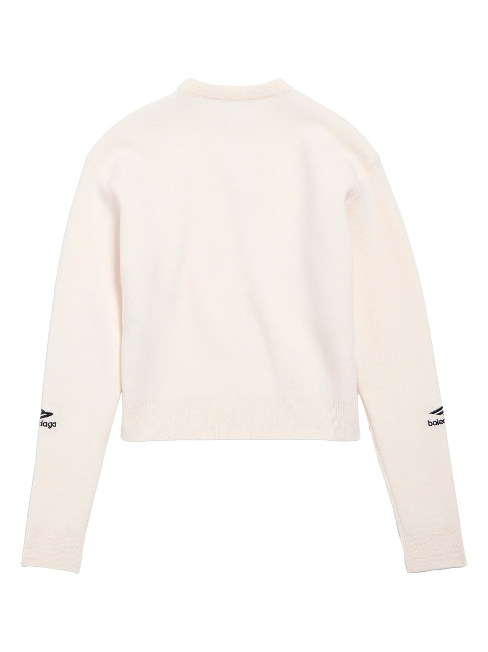 Balenciaga Women Wool Knitted Ski Crewneck