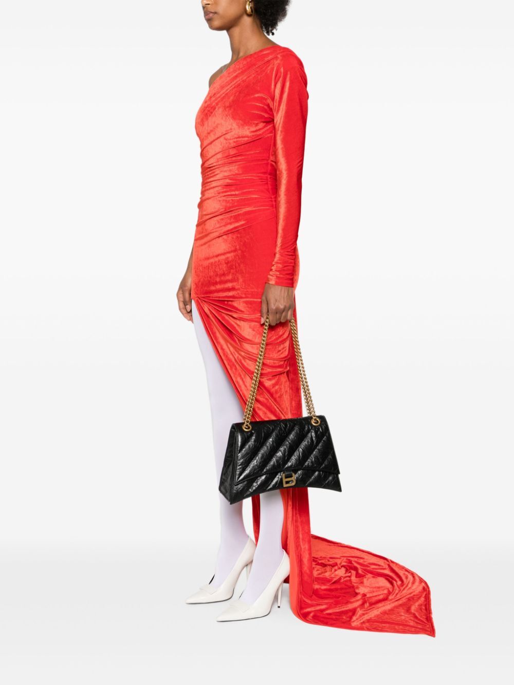 Balenciaga Women Medium Crush Chain Bag