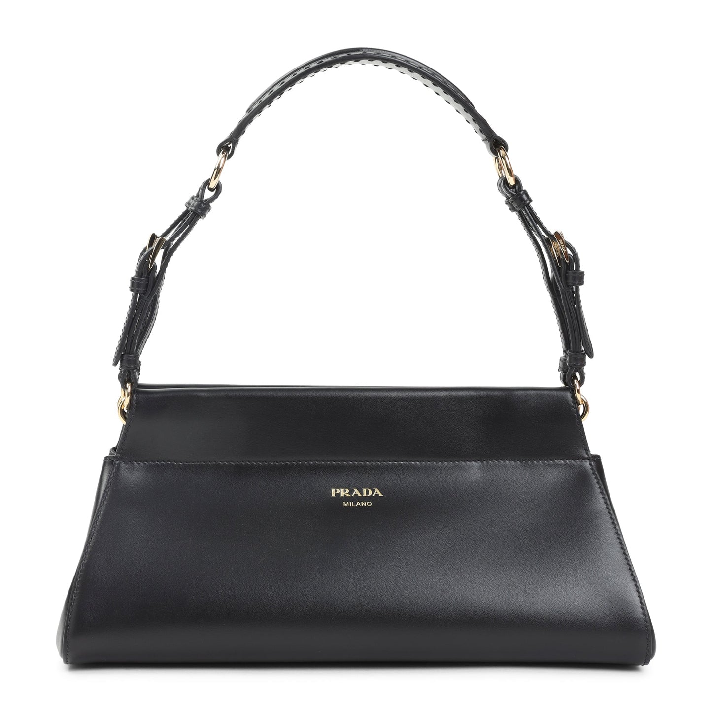 Prada Calf Leather Handbag Women