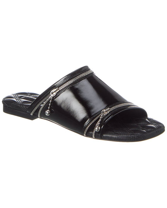 Burberry Quilted Leather Sandal Black