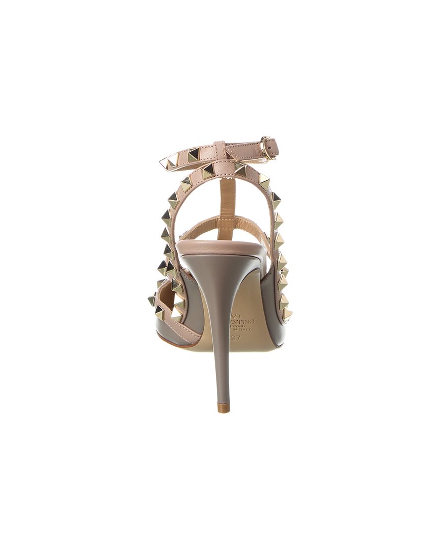 Valentino Rockstud Caged 100 Leather Pump