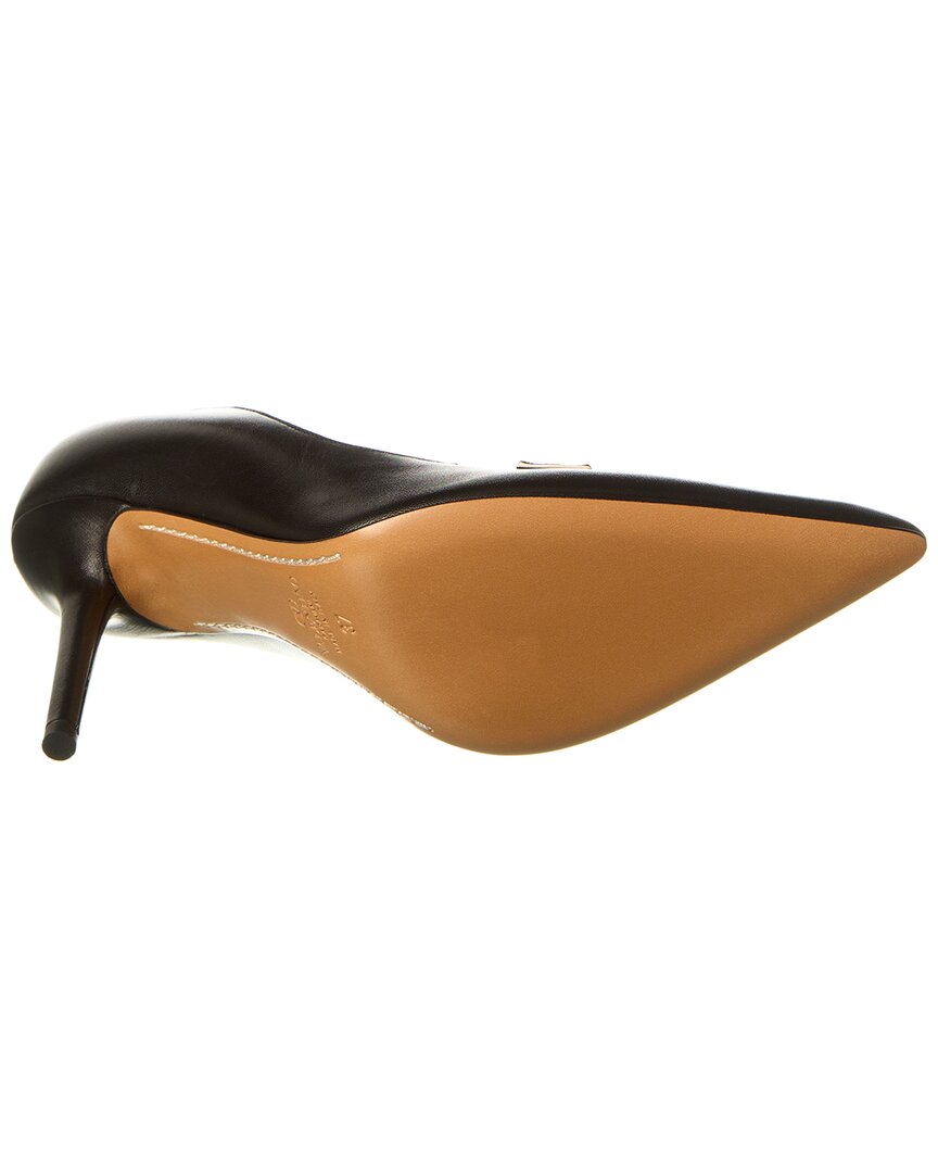 Valentino Capretto 100 Bicolor Leather Loafer Pump