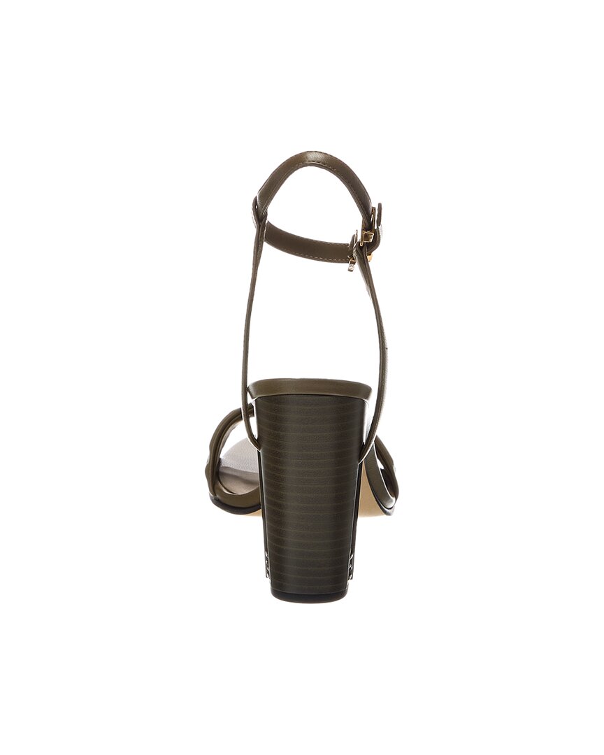 Fendi Delfina Leather Sandal