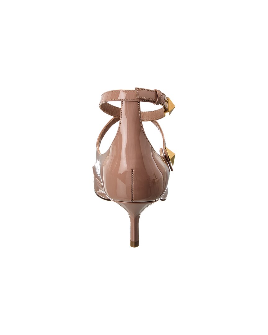 Valentino Roman Stud 50 Patent Pump