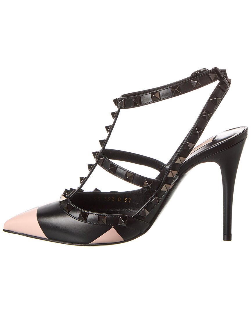 Valentino Rockstud Caged 100 Leather Pump