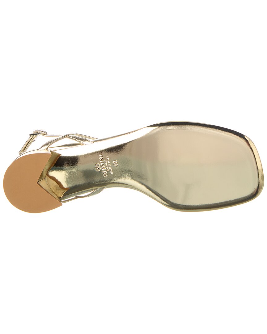 Valentino Vlogo Leather Sandal