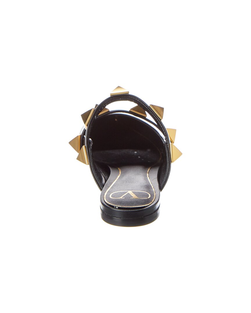 Valentino Roman Stud Leather Flat