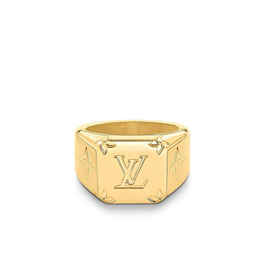 Louis Vuitton SIGNET LOGO RING
