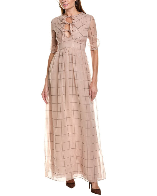Valentino Silk Gown Pink