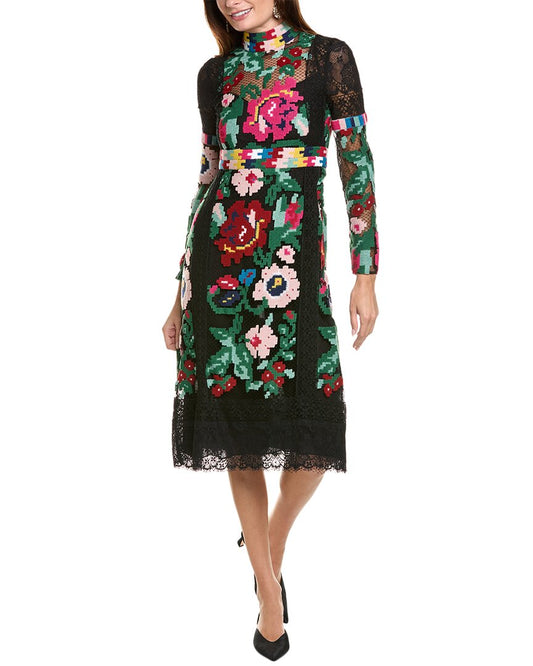 Valentino Maxi Dress Black