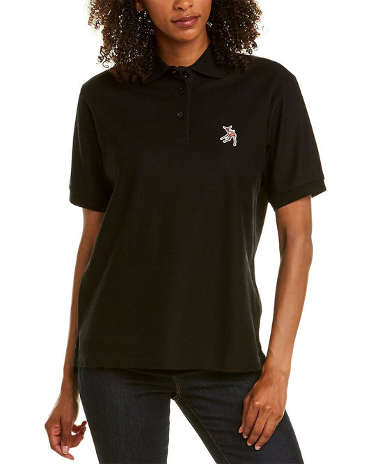Burberry Pique Polo Shirt Black
