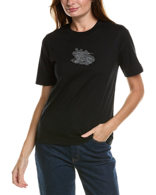 Burberry Paisley Ekd T-Shirt Black