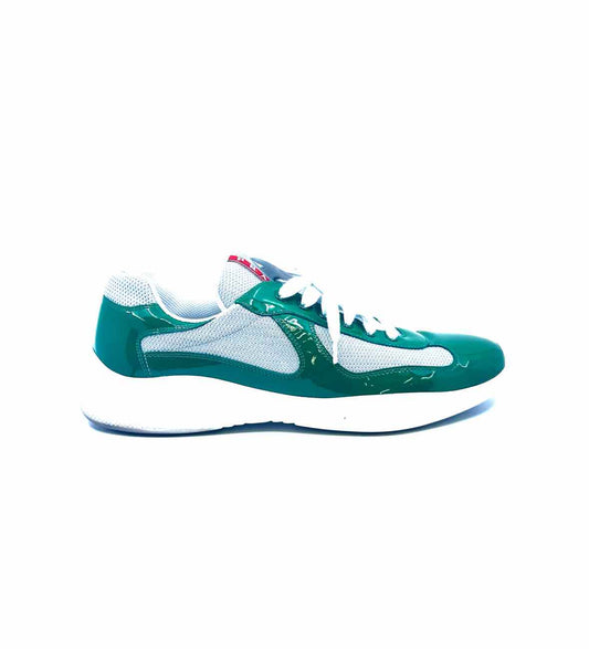 PRADA Size 12 Green Men's Sneakers