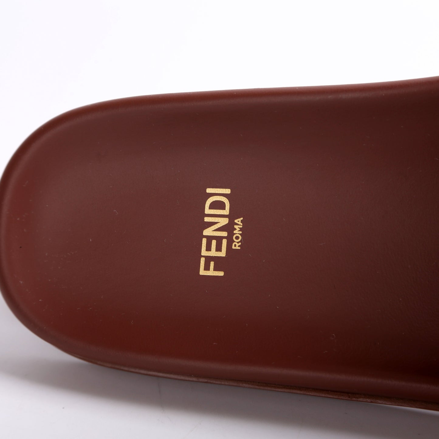 Fendi Feel Satin Slides Size 39