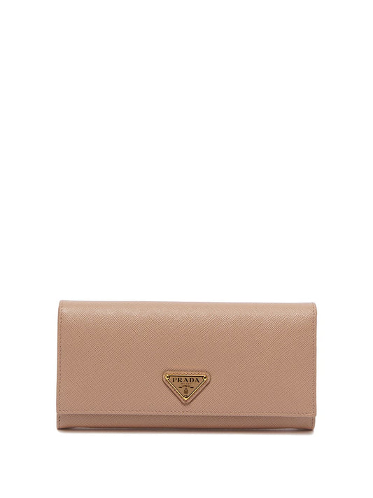 Prada Women Large Saffiano Leather Wallet