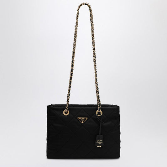 Prada Re-Edition 1995 Chaîne Medium Black Re-Nylon Bag Women