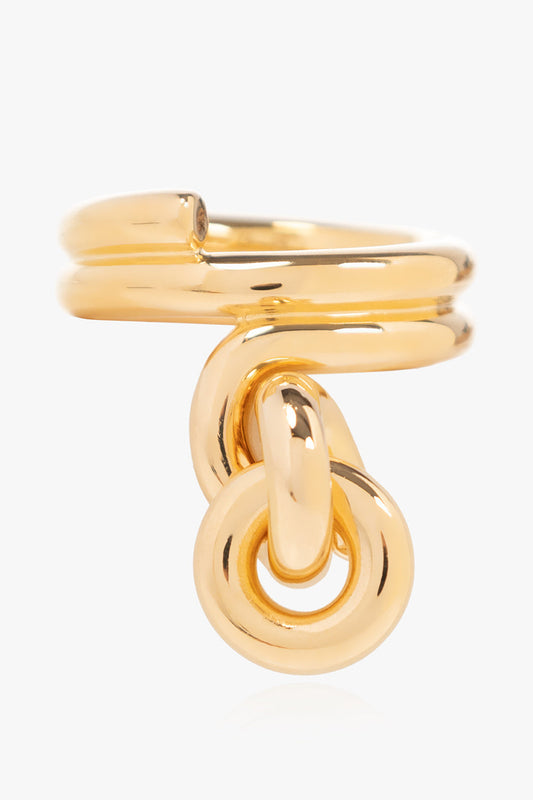 Bottega Veneta Silver ring 6 Gold