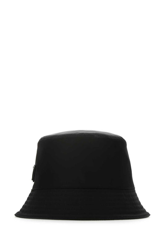 Prada Women Black Nylon Hat