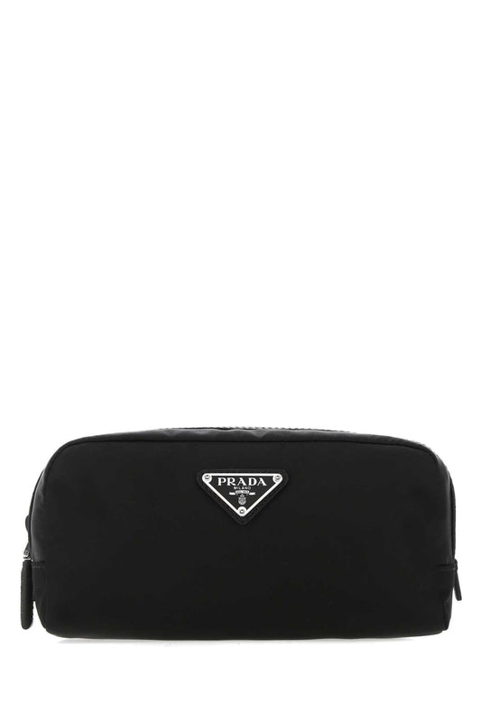Prada Men Black Re-Nylon Beauty Case