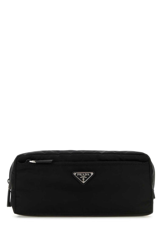 Prada Men Black Re-Nylon Beauty Case