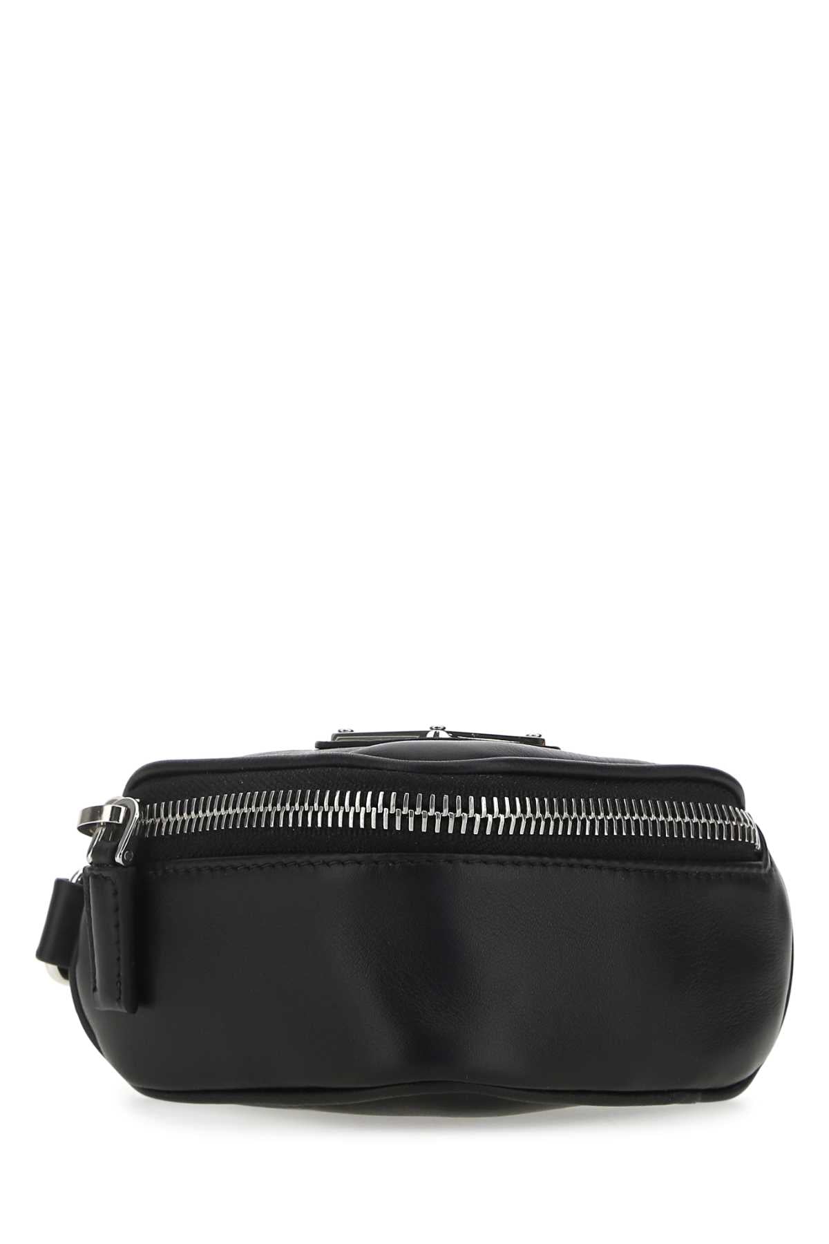 Prada Men Black Leather Case