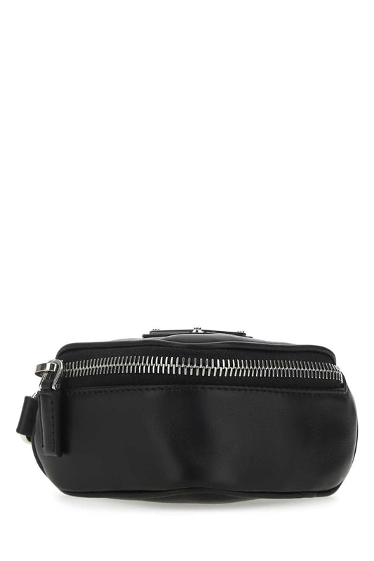 Prada Men Black Leather Case