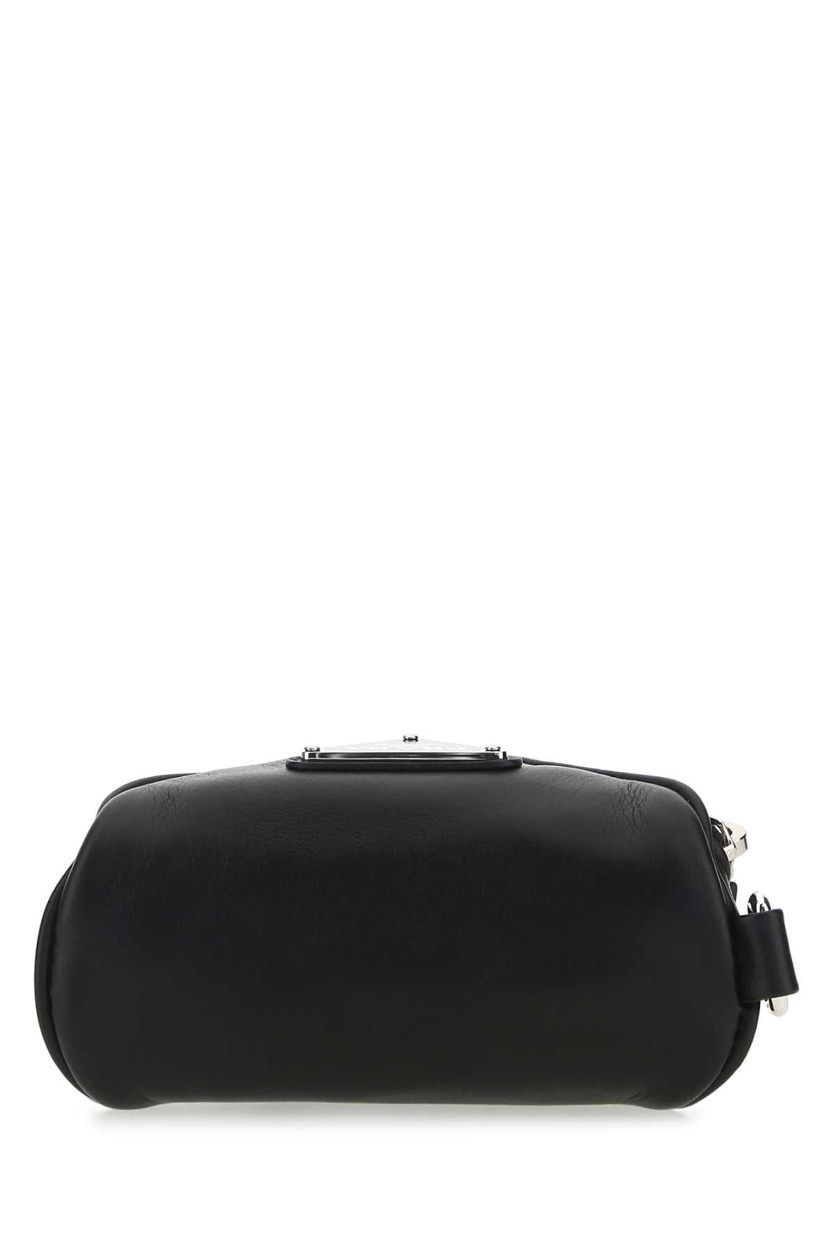 Prada Men Black Leather Case