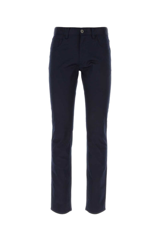 Prada Men Dark Blue Drill Chino Pant