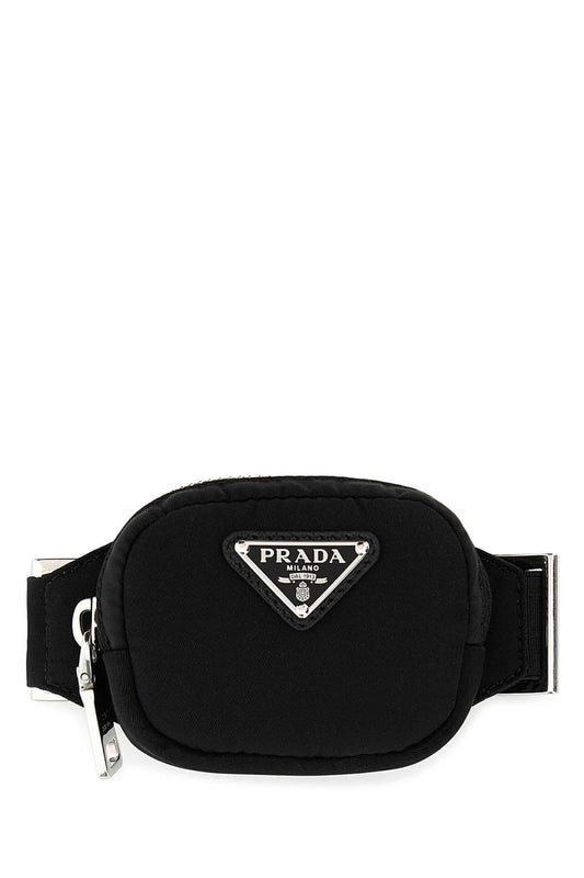 Prada Men Black Nylon Cuff