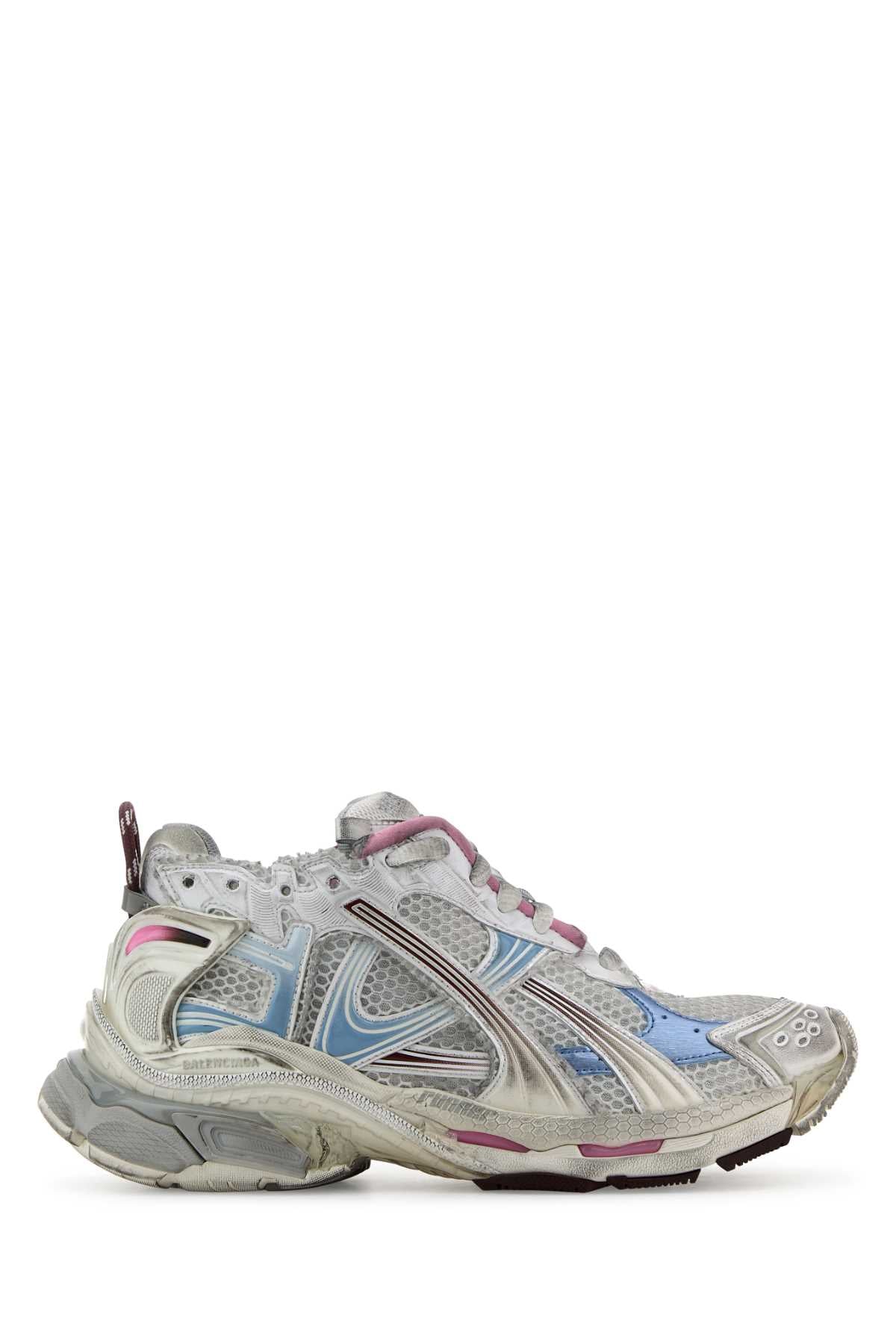 Balenciaga Women Multicolor Runner Sneakers